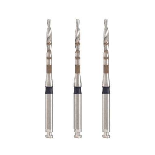 Coltene Whaledent P8245 ParaPost Taper Lux Drills Blue Black 3/Pk Coltene Whaledent P8245 ParaPost Taper Lux Drills Blue Black 3/Pk